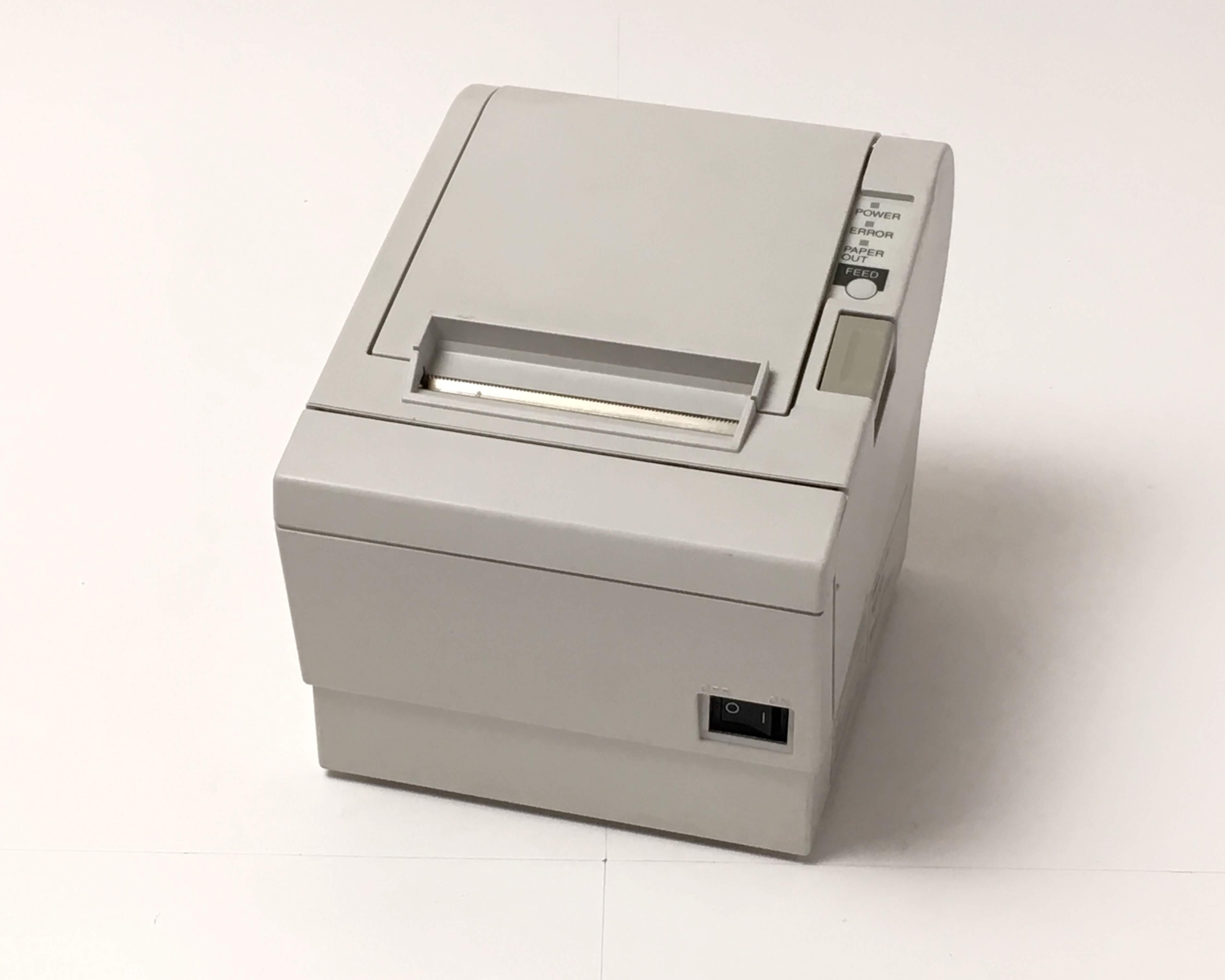 【中古】EPSON レシートプリンター TM-T882(パラレル/80mm)ホワイト　メイン画像