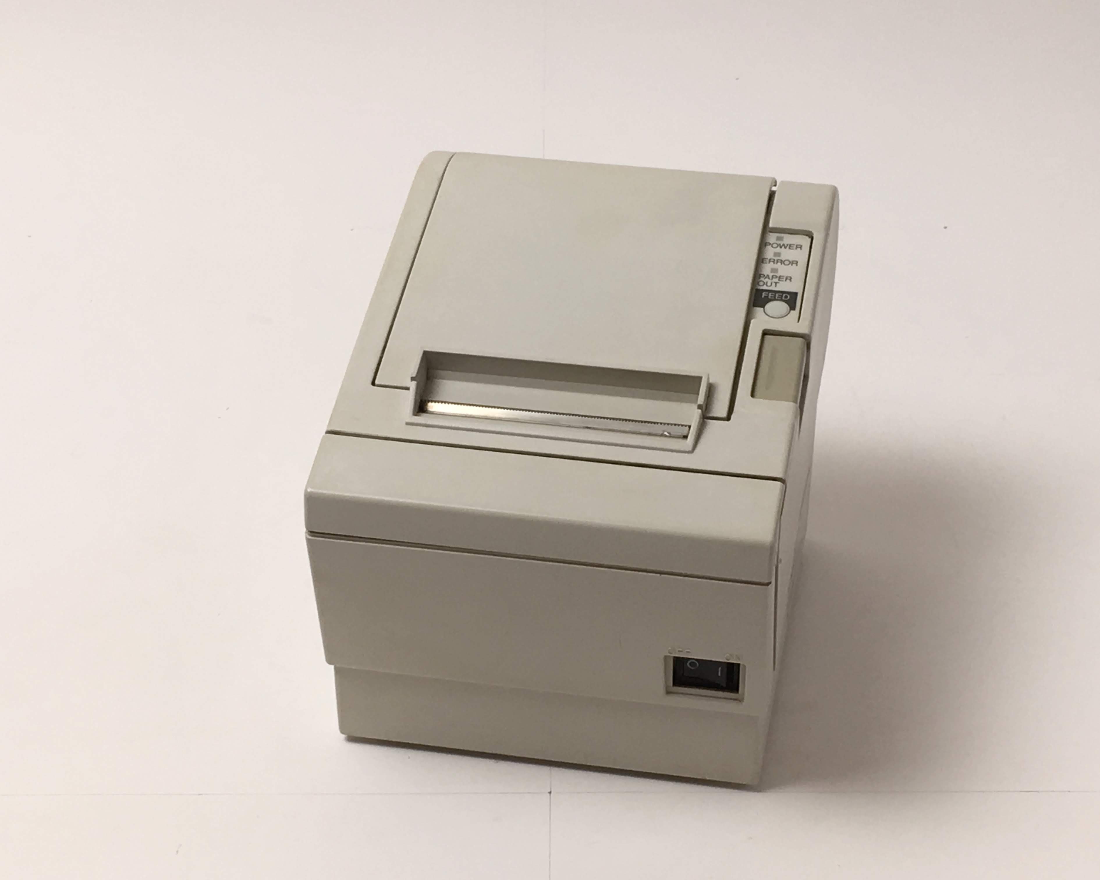 【中古】EPSON レシートプリンタ TM-T882(RS232C/58mm)ホワイト　メイン画像
