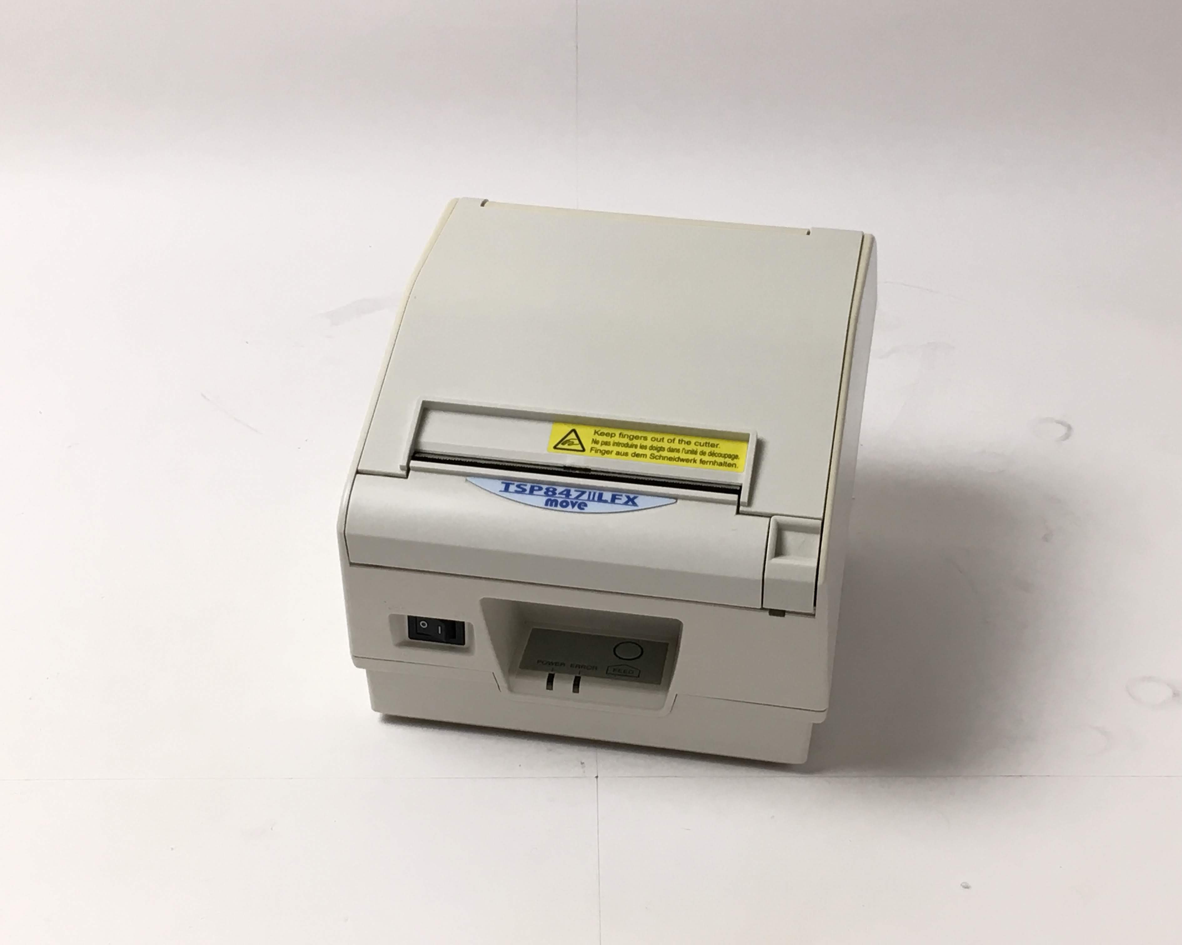 【優良中古】Star レシートプリンター　TSP847IILFX (LAN)ホワイト　メイン画像
