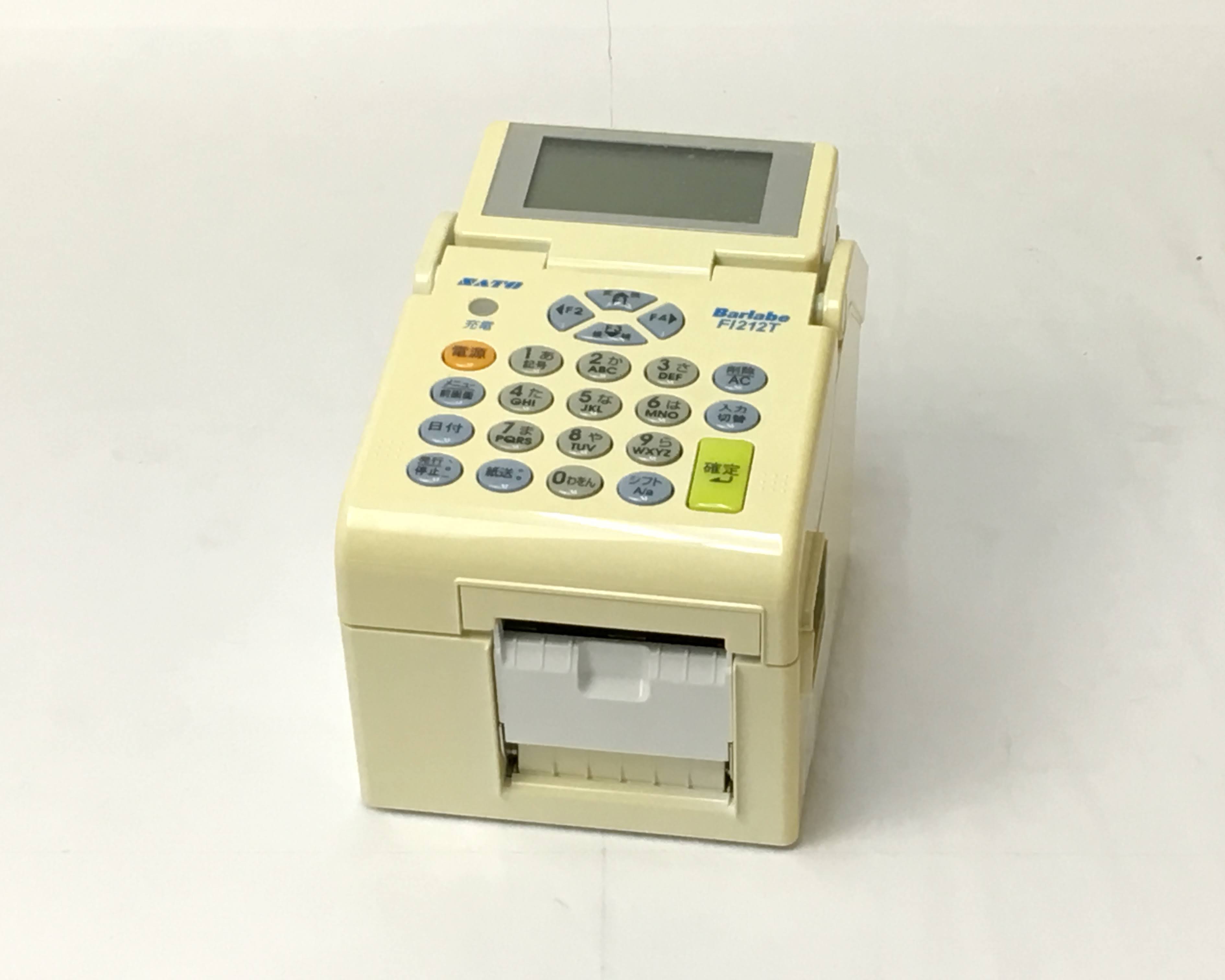 【お買得中古】SATO Barlabe Fl212T USB　メイン画像