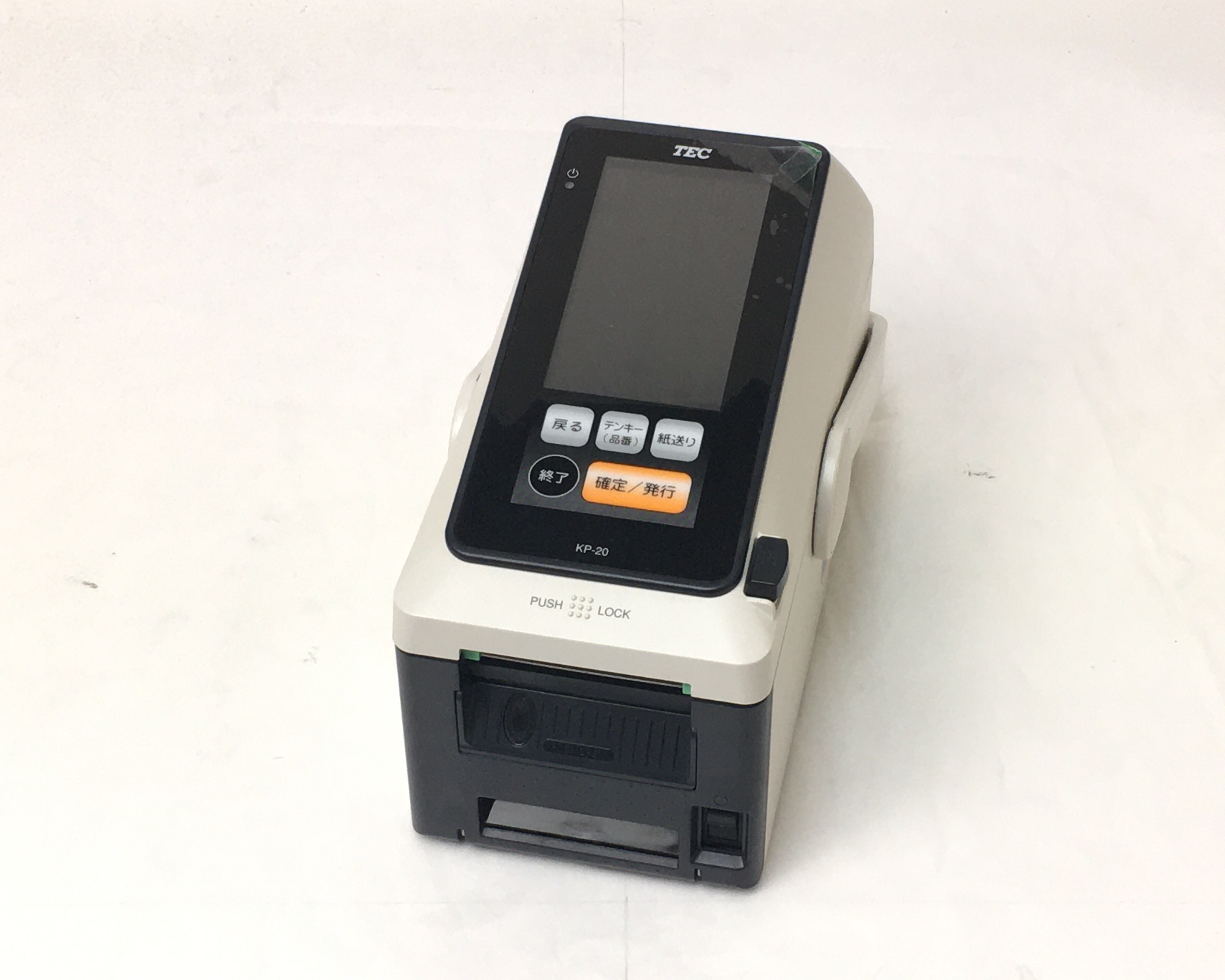 【お買得中古】TEC ラベルプリンタ　KP-20-BT2-R　メイン画像