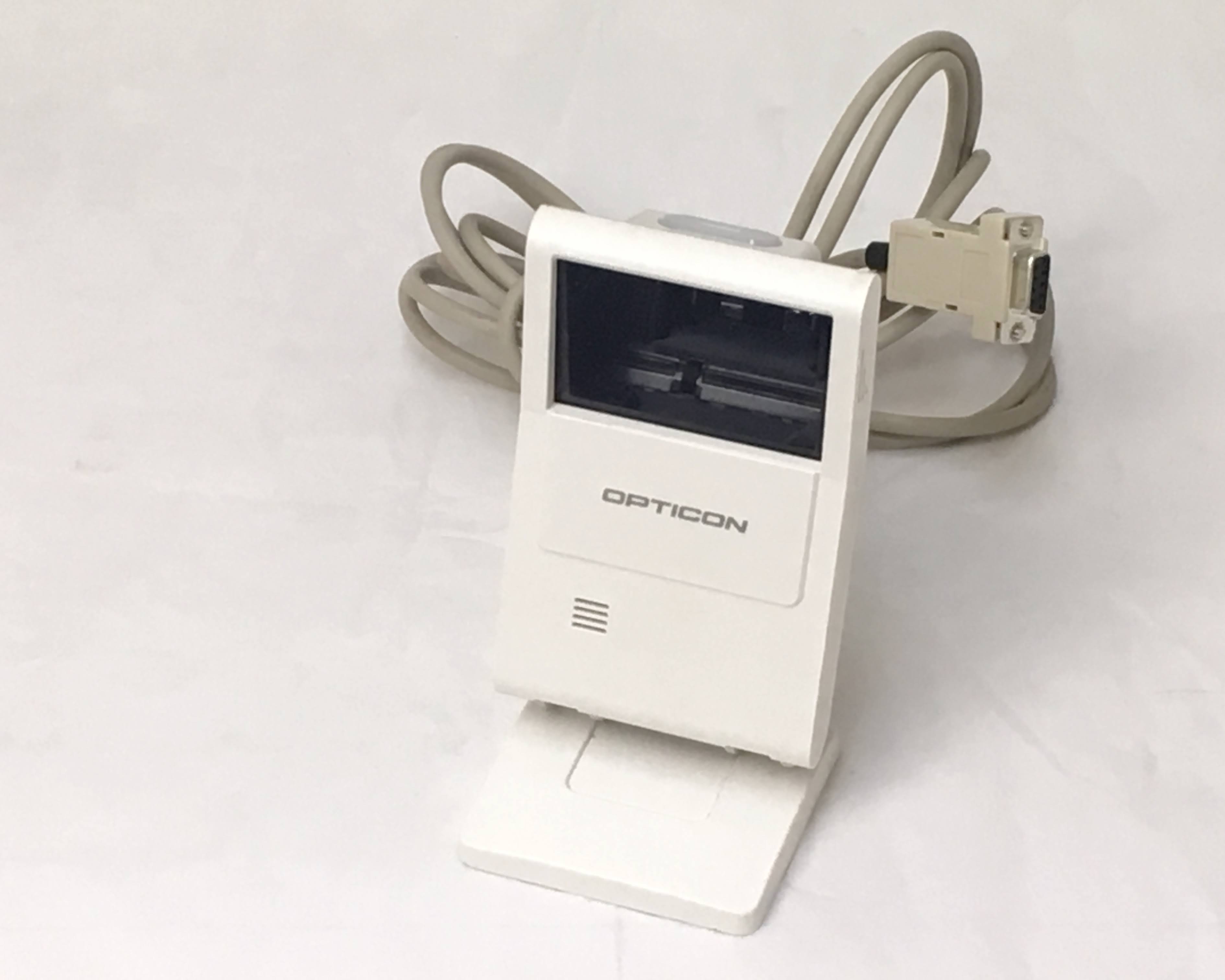 【お買得中古】置式ハンズフリー2Dスキャナ OPTICON　M-10 RS232C　メイン画像