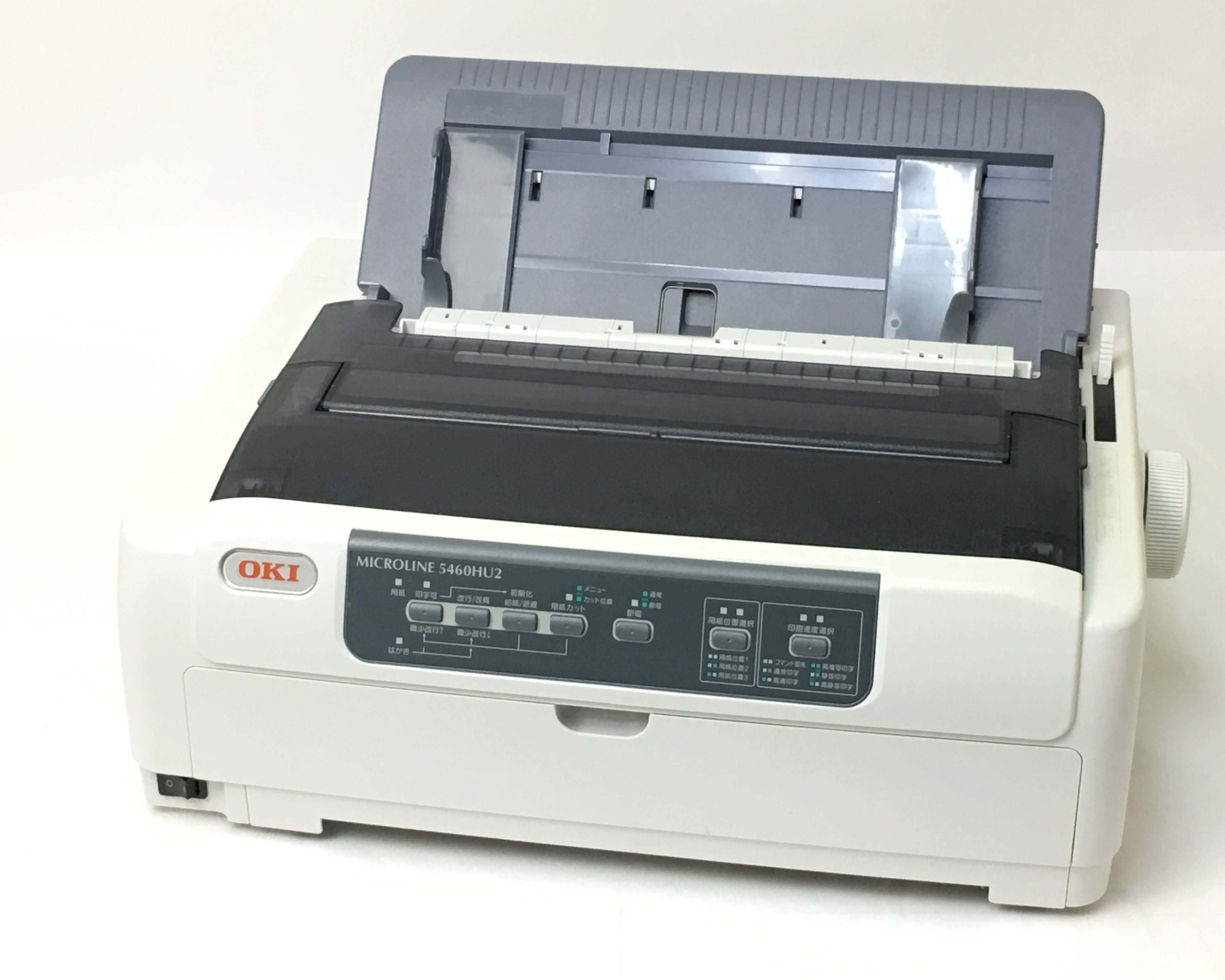 【お買得中古】OKI ドットインパクトプリンタ MICROLINE 5460HU2　メイン画像