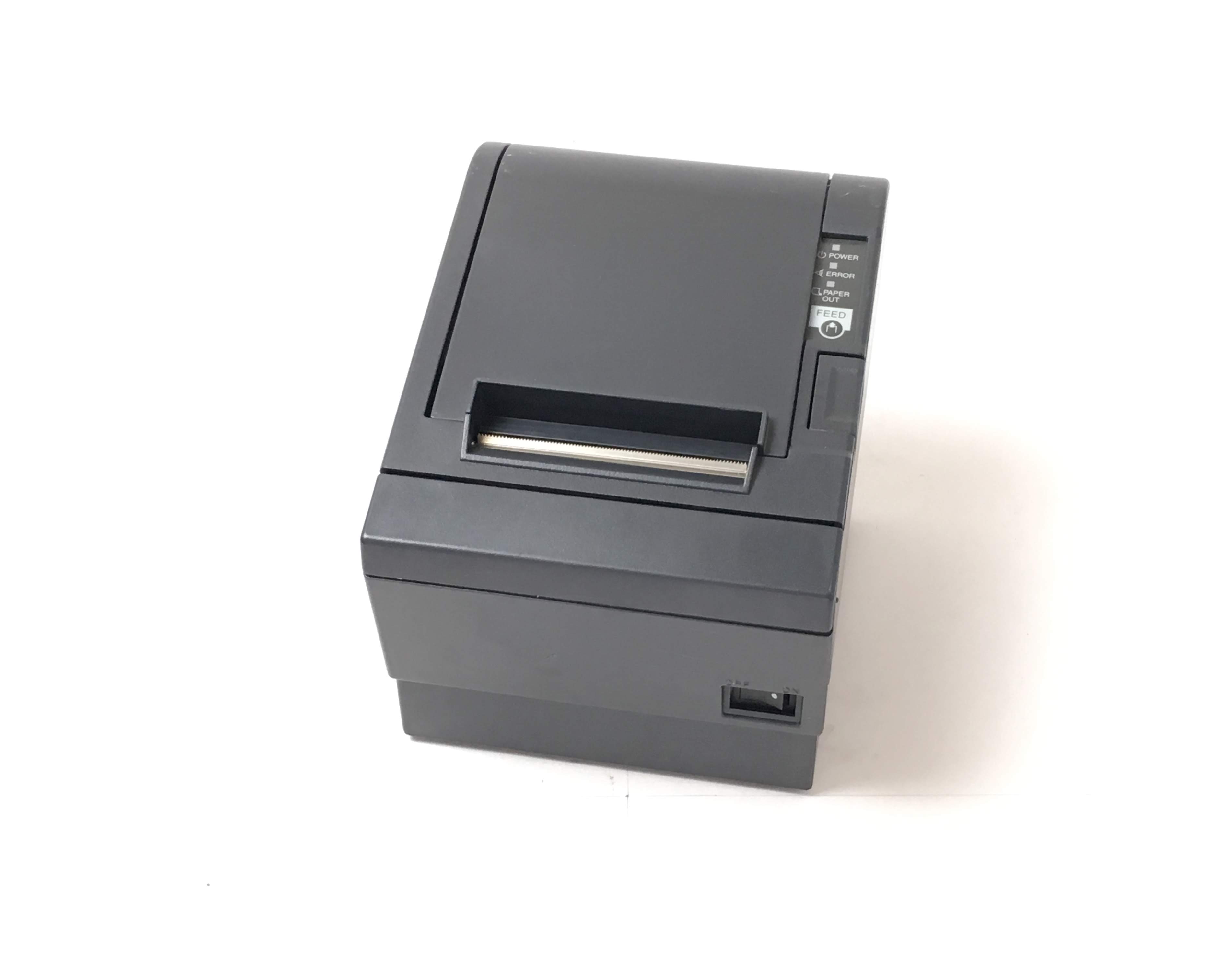 【お買得中古】EPSON レシートプリンタTM-T883(パラレル/58mm) ブラック　メイン画像