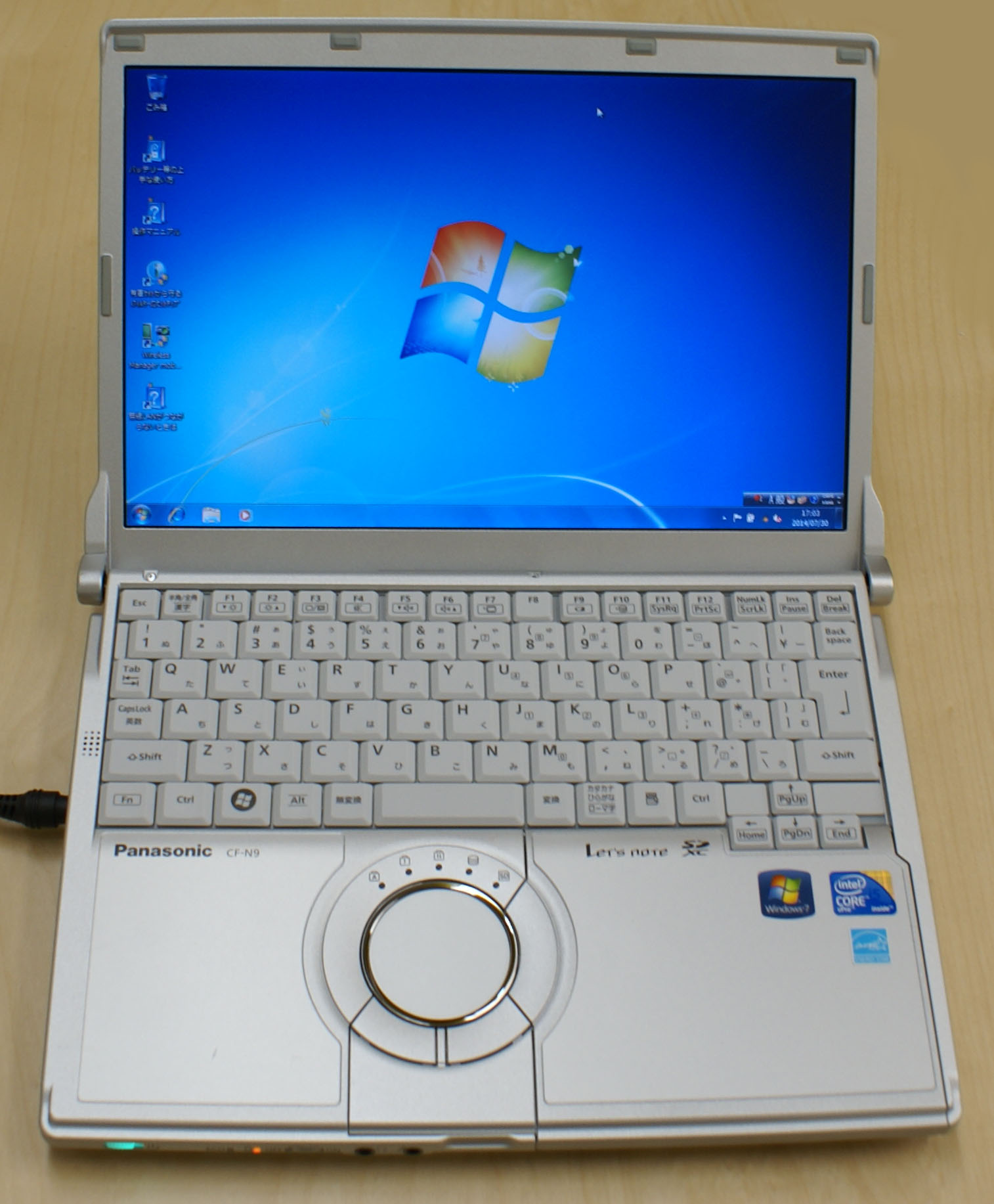 Panasonic Let'sNote CF-N9 Intel Corei5 2.67GHz 2.00GB 232.88G