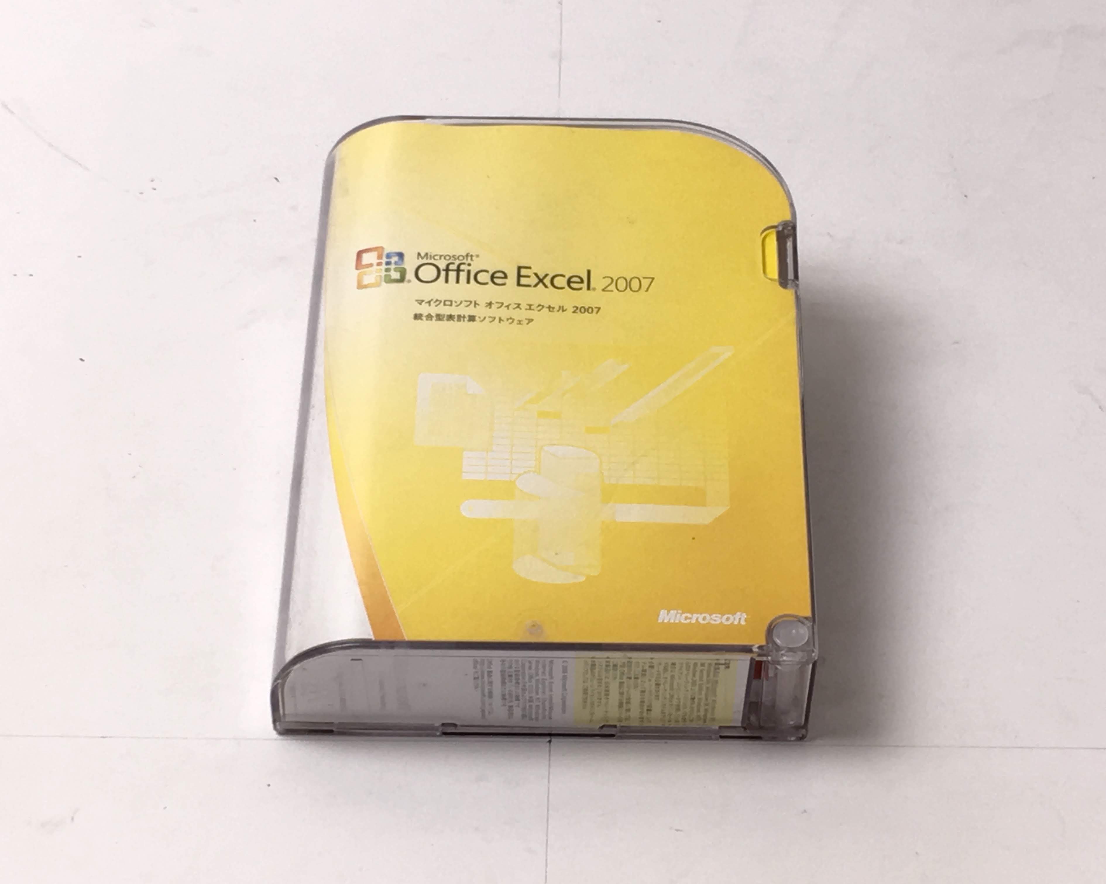 【お買い得中古】Microsoft Office Excel 2007　メイン画像