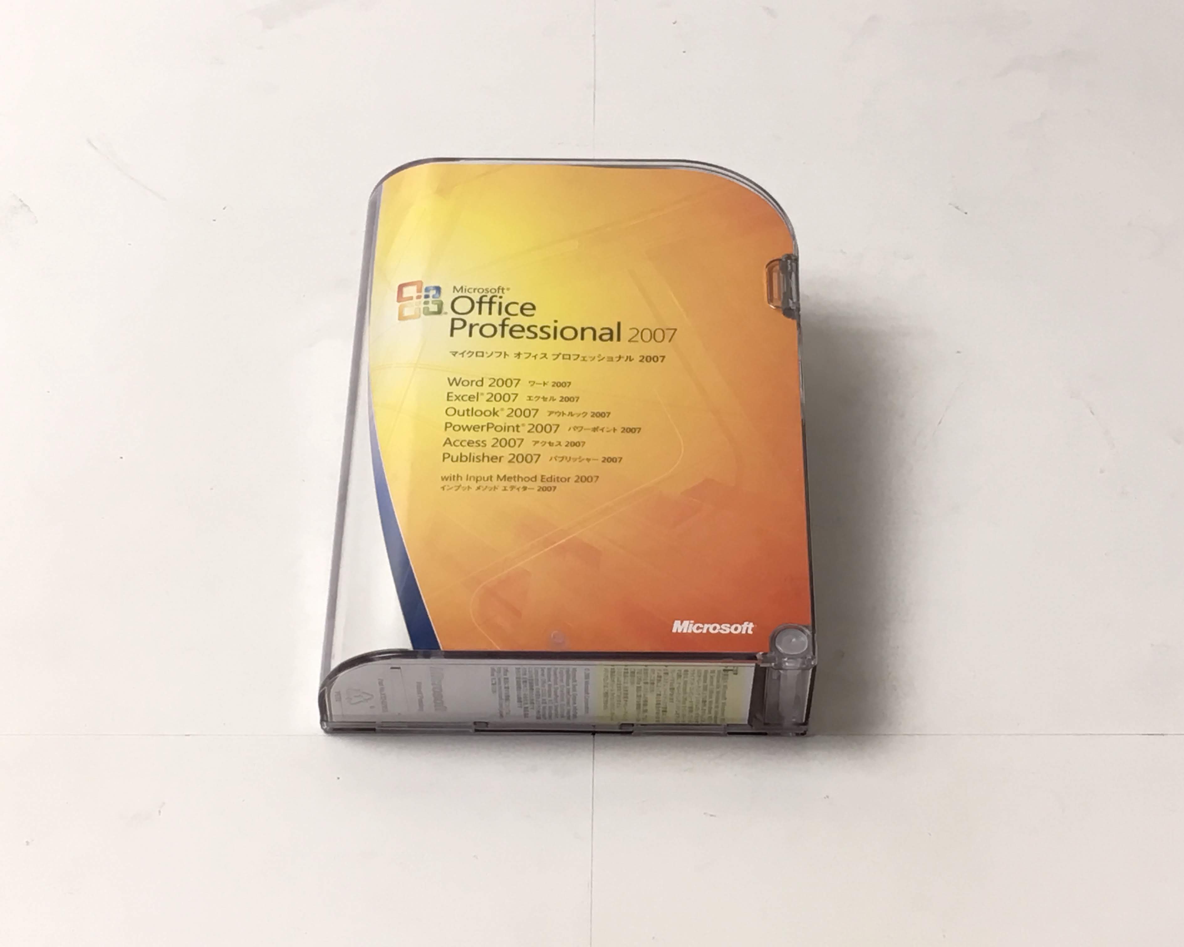 【お買い得中古】Microsoft Office 2007 Professional　メイン画像
