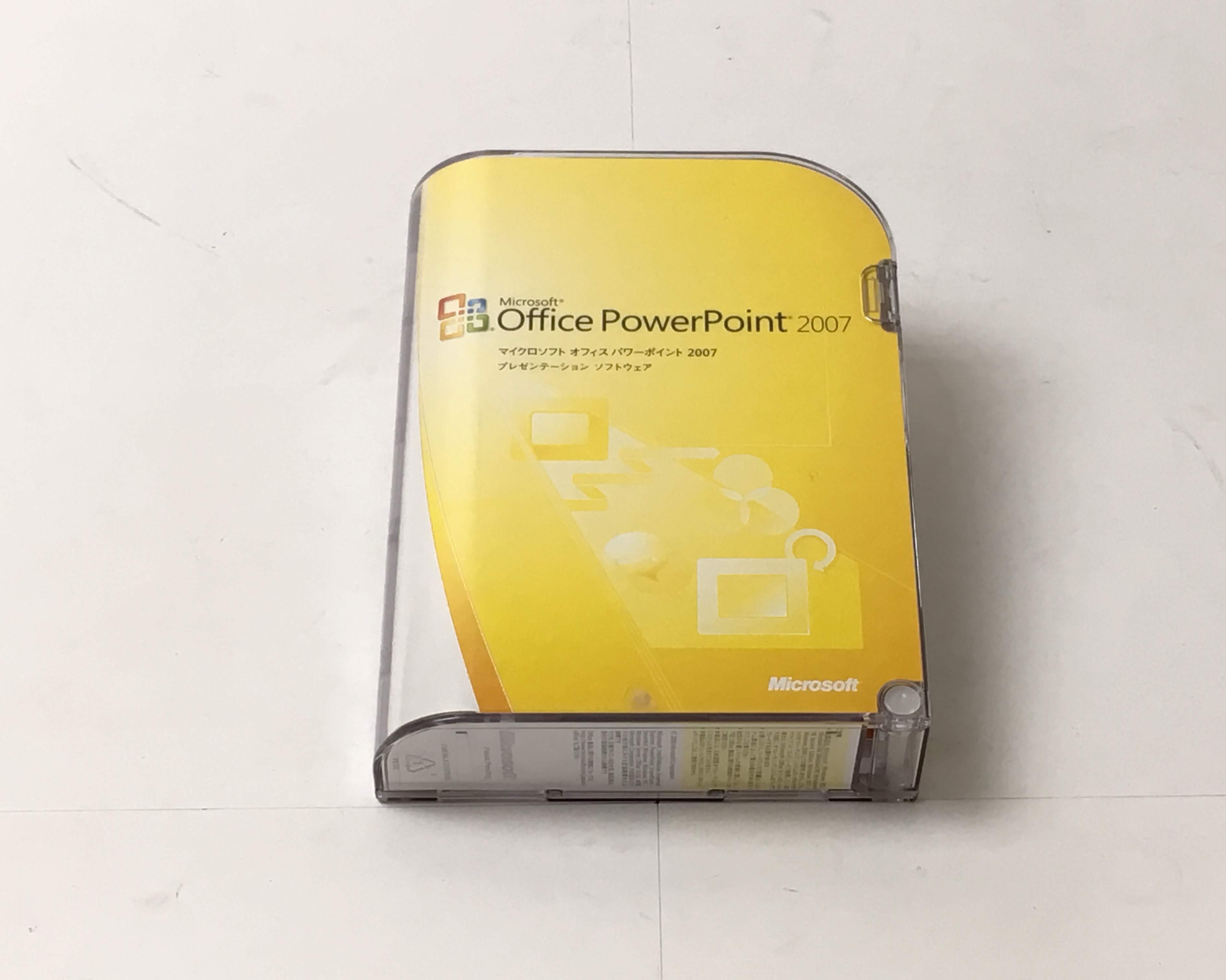 【お買い得中古】Microsoft PowerPoint 2007　メイン画像