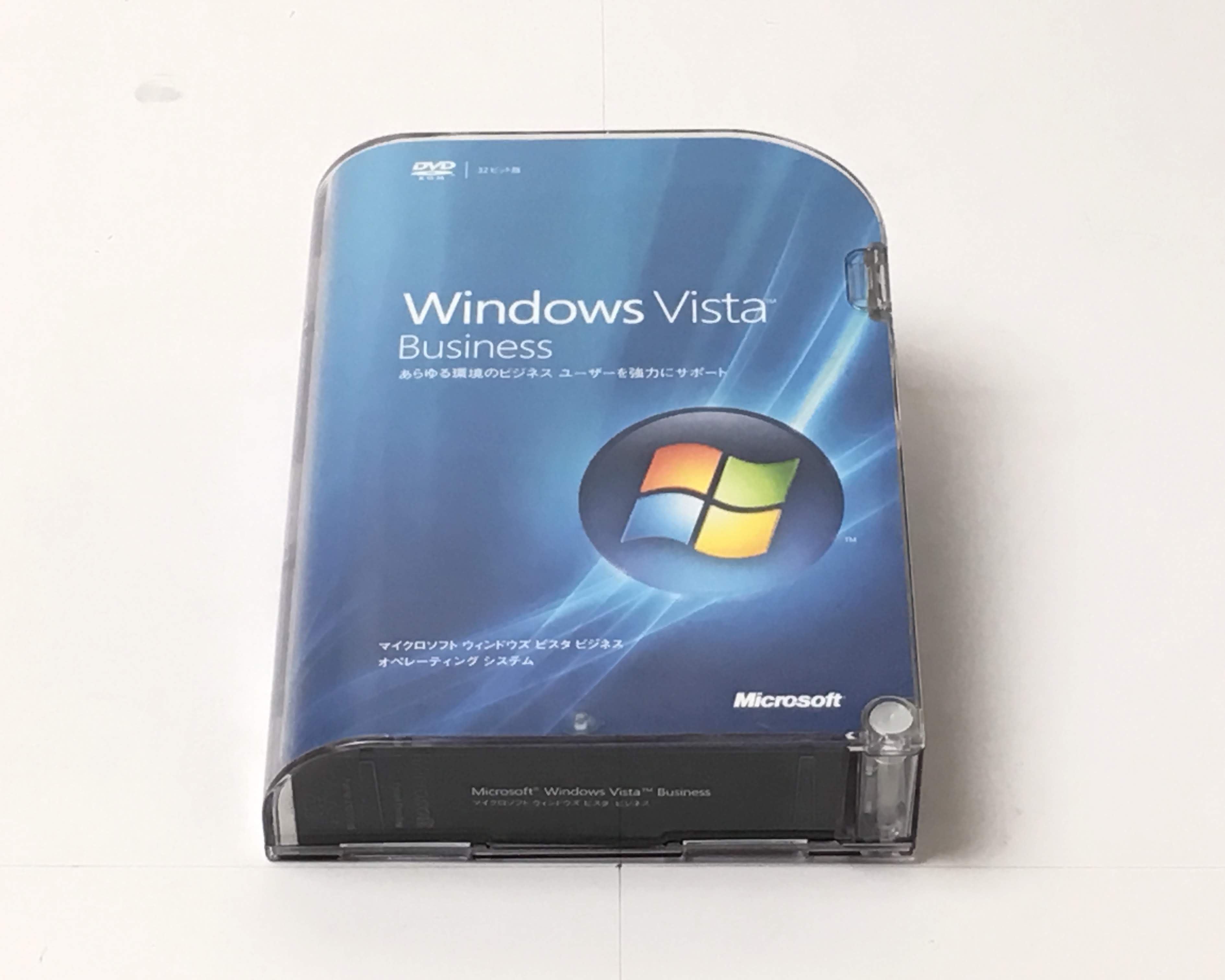 【お買得中古】Microsoft Windows Vista Business 通常版　メイン画像
