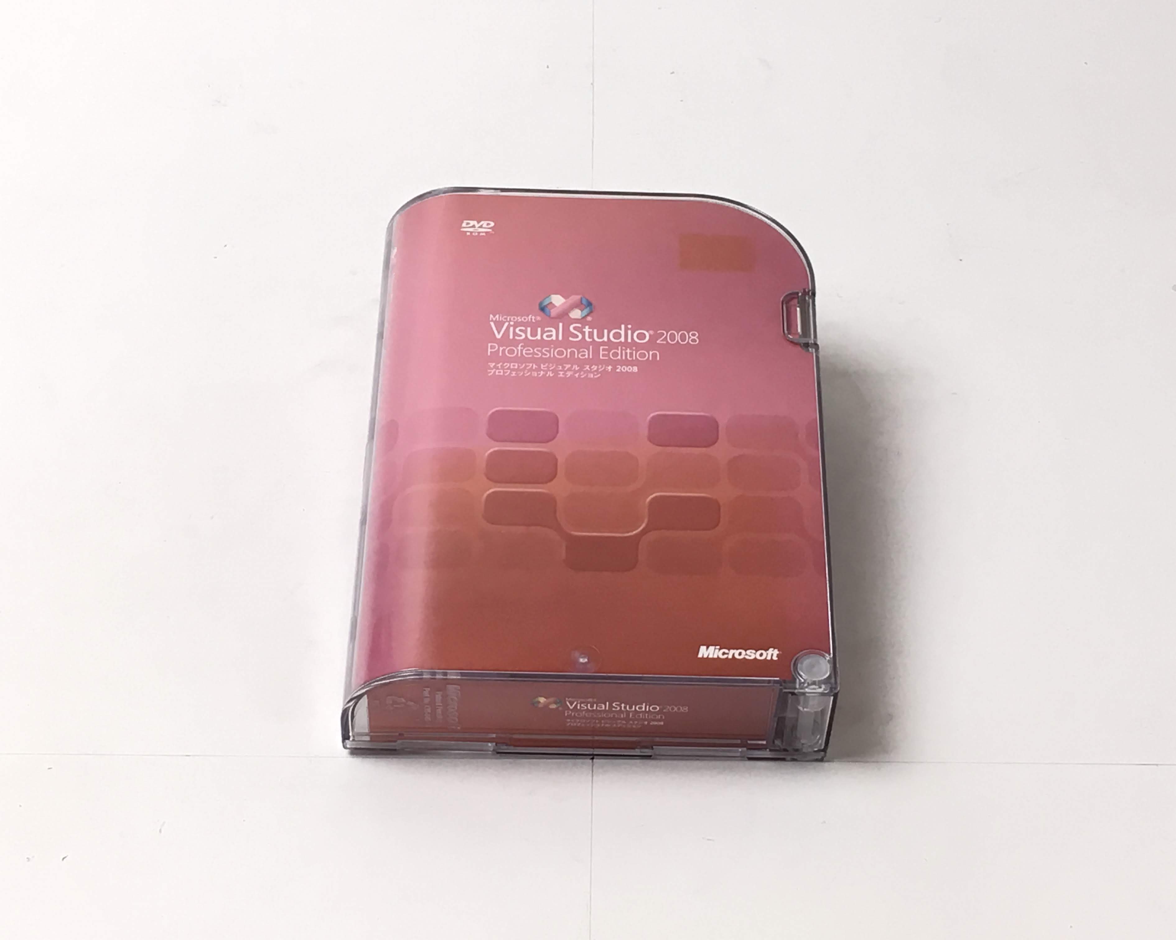 【お買い得中古】Visual Studio 2008 Professional Edition　メイン画像