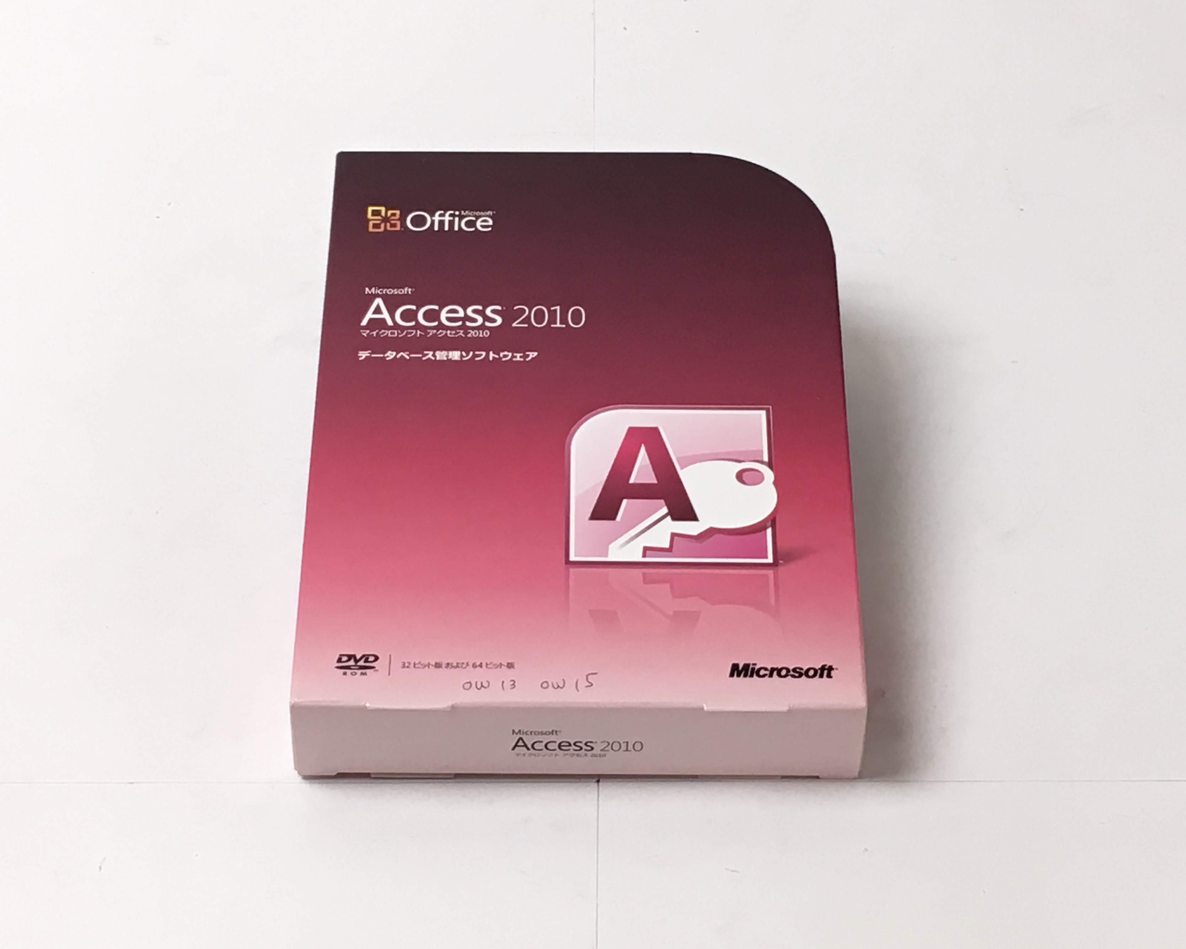 【お買い得中古】Microsoft Office Access 2010 通常版　メイン画像