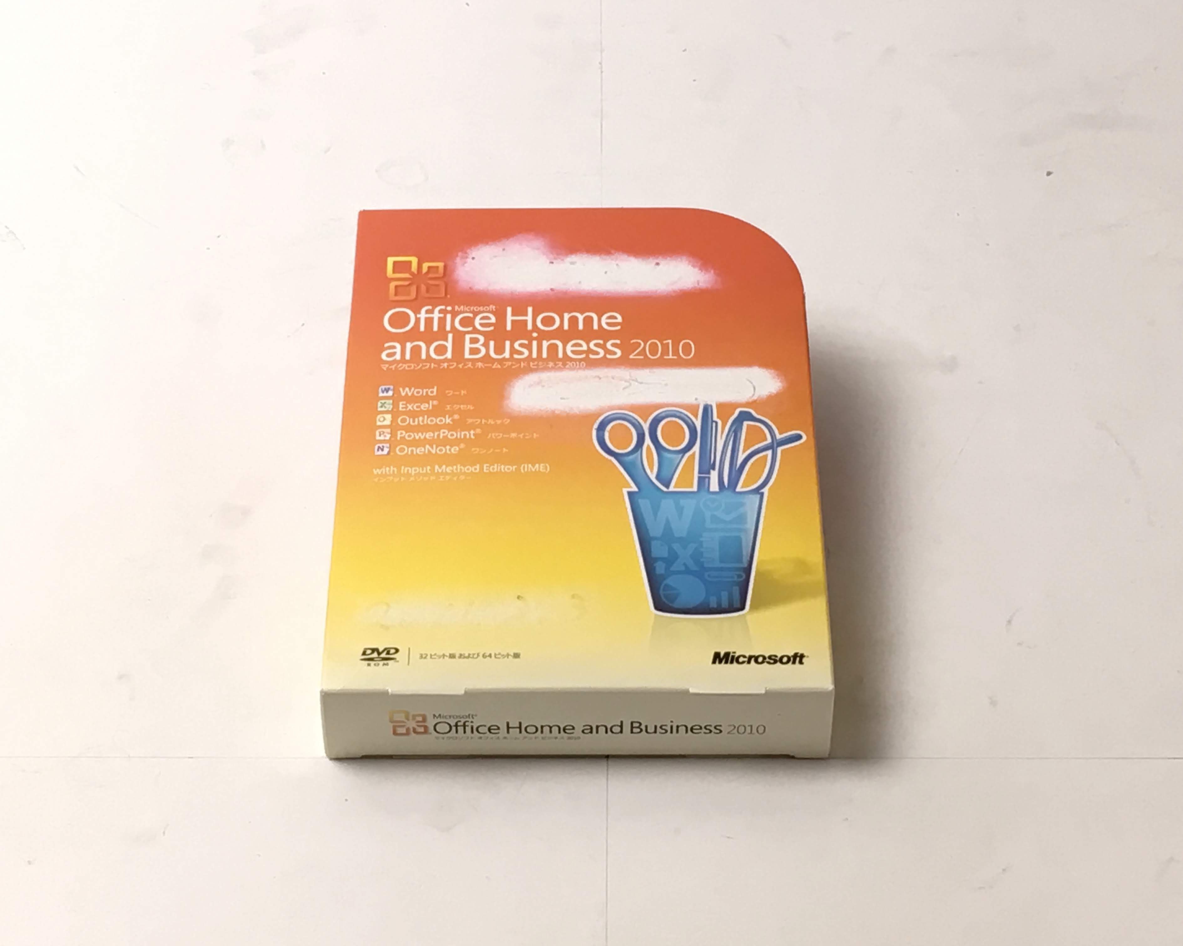 【お買い得中古品】Microsoft Office Home and Business 2010 通常版　メイン画像