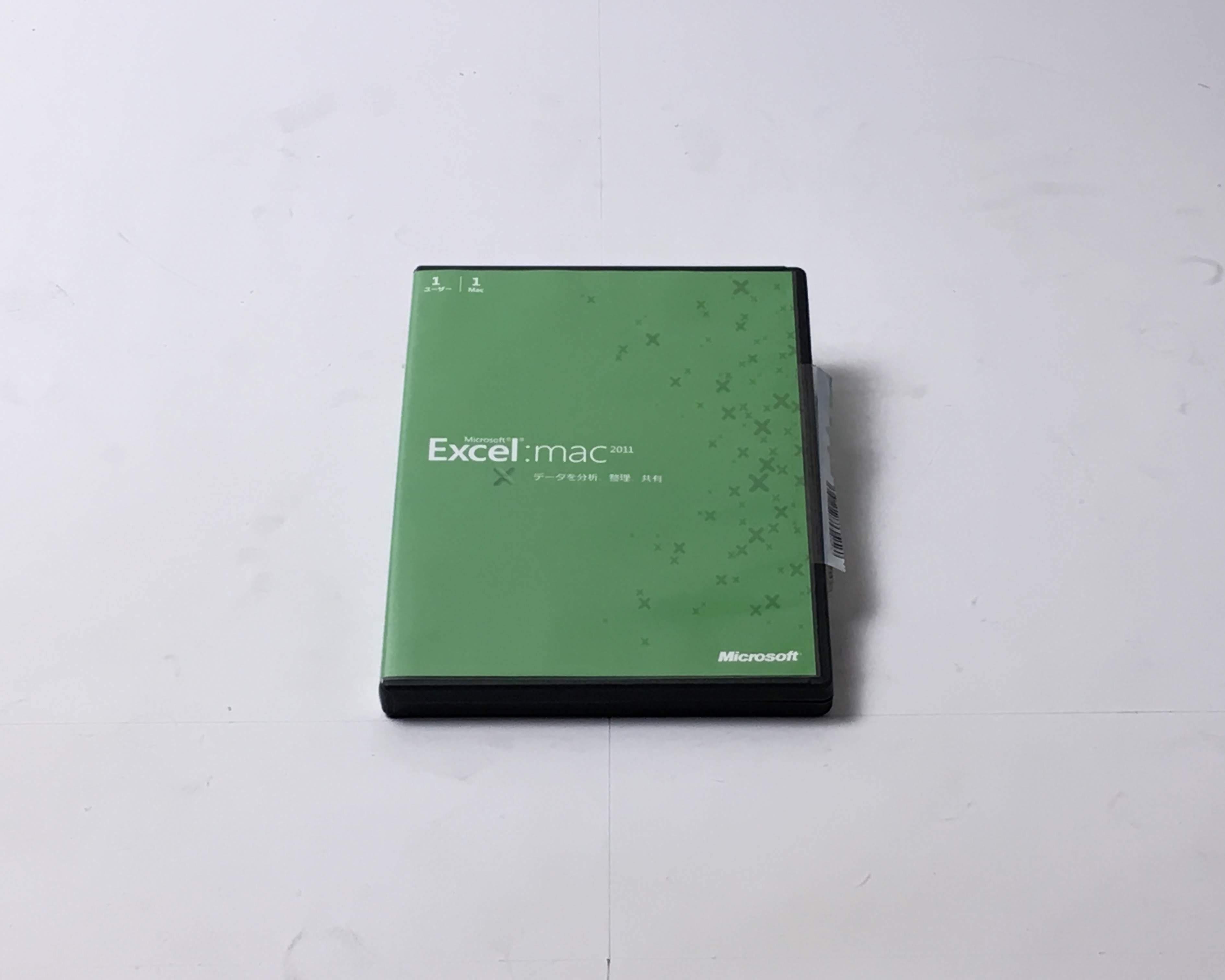 【中古】Microsoft Excel for Mac 2011　メイン画像