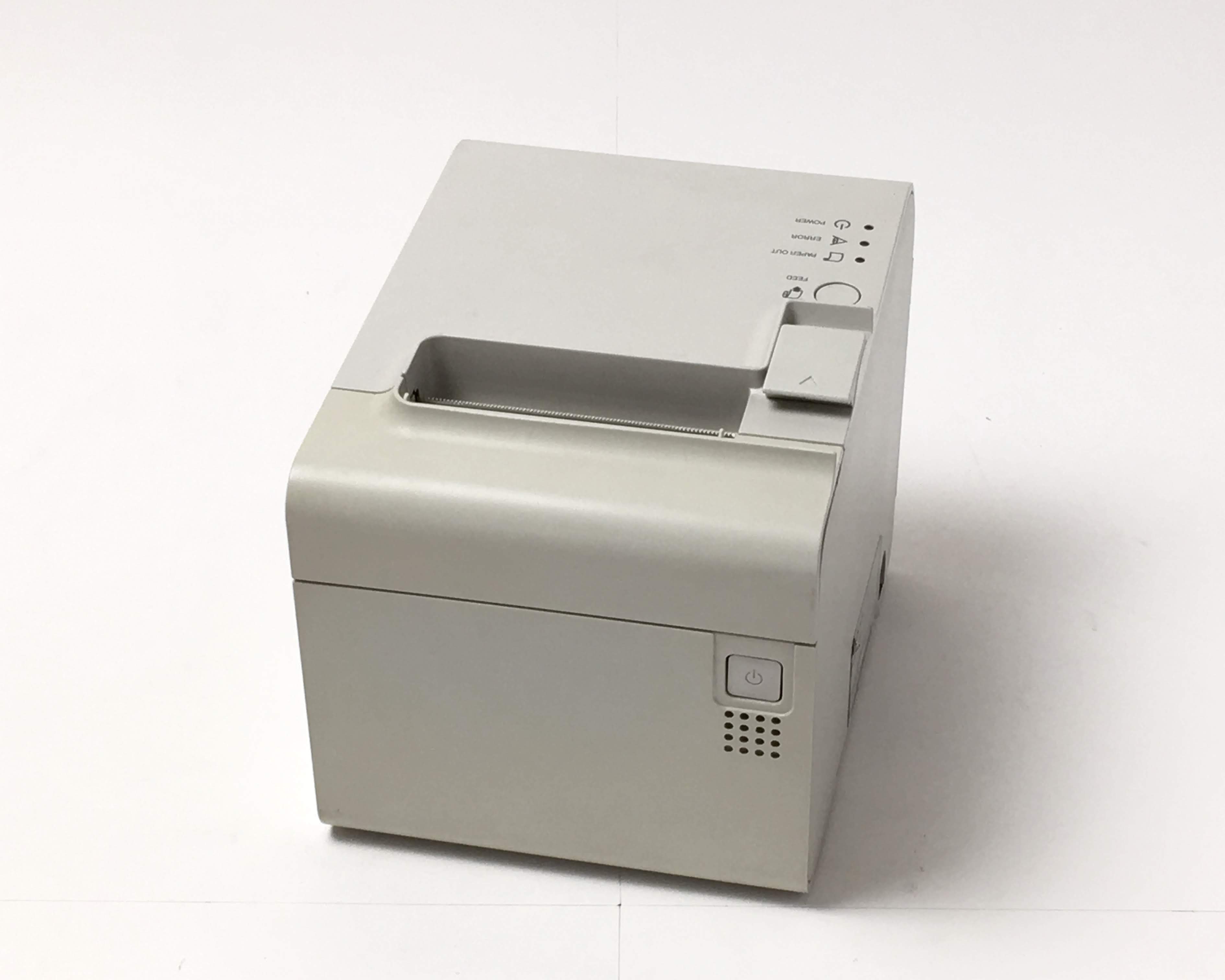 【お買得中古品】EPSONレシートプリンタ TM-L90(LAN/80mm)ホワイト　メイン画像
