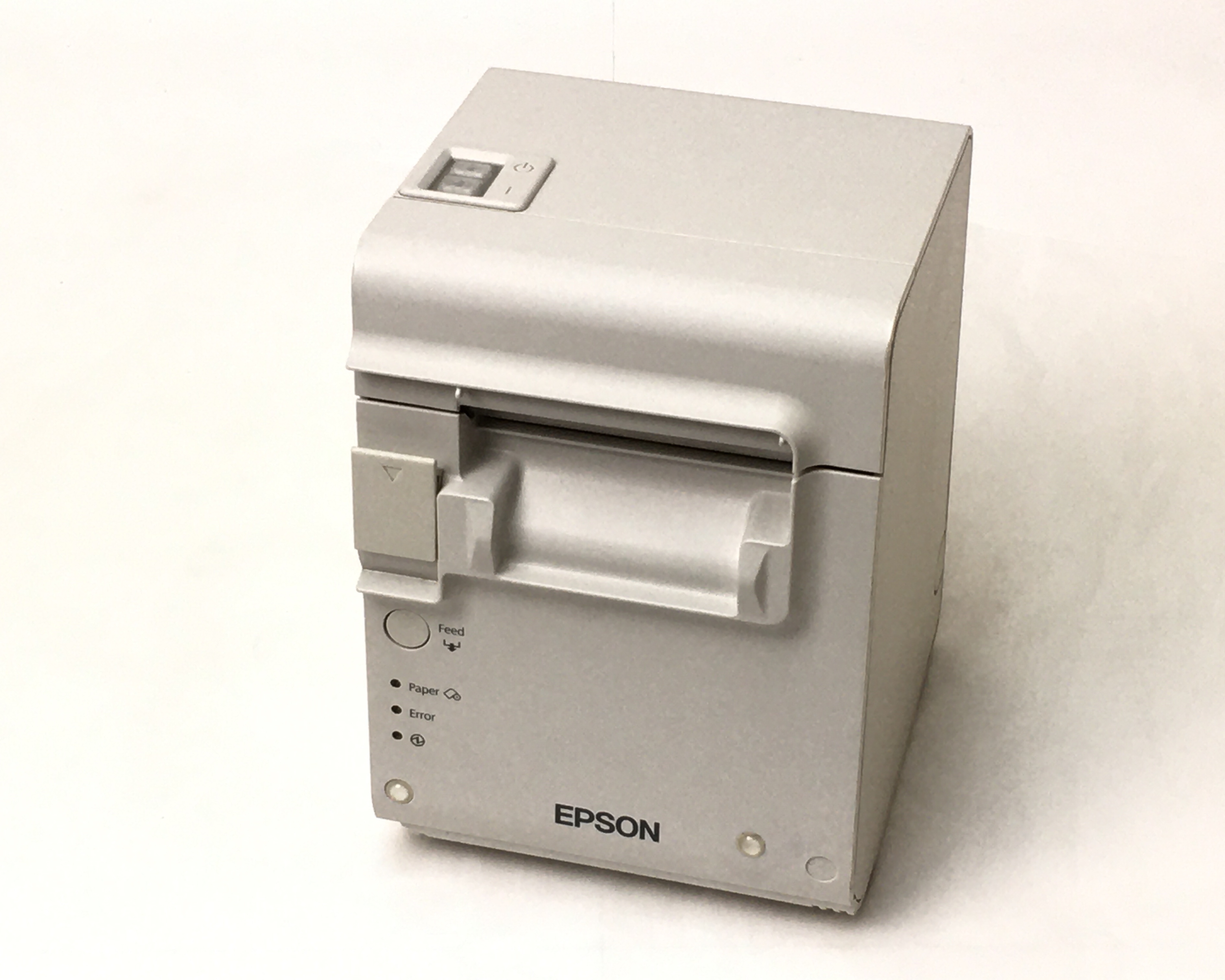 【お買い得中古】EPSONレシートプリンタ TM-T90KP(LAN/80mm)ホワイト　メイン画像