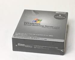 【新品】Microsoft Windows Small Business Server 2003 Premium Edition 日本語版 サーバーライセンス 5CAL付　メイン画像