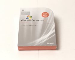 【新品】Microsoft Windows Server 2008 R2 Standard (5 クライアント アクセス ライセンス付)　メイン画像