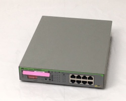 【優良中古】アライドテレシス レイヤー2スイッチ AT-GS920/8PS　メイン画像