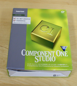 【中古品】ComponentOne Studio 2007 WinForms 1開発ライセンスパッケージ [CD-ROM] Windows