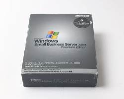【中古品】Microsoft Windows Small Business Server 2003 Premium Edition 日本語版 サーバーライセンス 5CAL付　メイン画像
