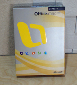 【中古】Office 2008 for Mac アップグレード [DVD-ROM] [DVD-ROM]