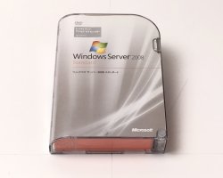 【中古品】Windows Server 2008 Standard (5クライアント アクセス ライセンス付)  Windows　メイン画像