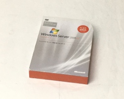 【中古品】Microsoft Windows Server 2008 R2 Standard (10 クライアント アクセス ライセンス付) Windows　メイン画像