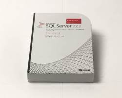 【中古品】Microsoft SQL Server 2012 Standard 日本語版 4コアライセンス　メイン画像