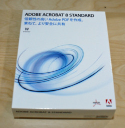 【中古品】Adobe Acrobat 8.0 Standard 日本語版 Windows版 Windows