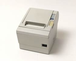 【優良中古】EPSON レシートプリンタ TM-T883(RS232C/80mm)ホワイト　メイン画像