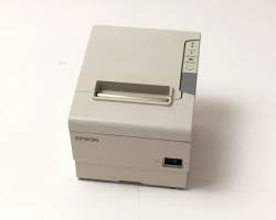 【優良中古】EPSON レシートプリンター　TM-T885(LAN/80mm)ホワイト メイン画像