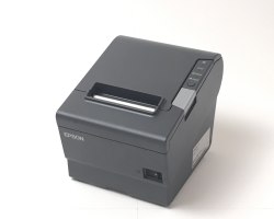 【優良中古】EPSON レシートプリンタ TM-T885(USB・パラレル/80mm)ブラック メイン画像
