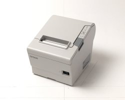 【優良中古】EPSON レシートプリンター　TM-T885(USB/80mm)ホワイト メイン画像