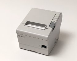 【優良中古】EPSON レシートプリンター　TM-T885　(USB/RS232C/80mm)ホワイト　メイン画像