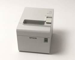 【優良中古】EPSON レシートプリンター　TM-T90II(USB/80mm)ホワイト　メイン画像