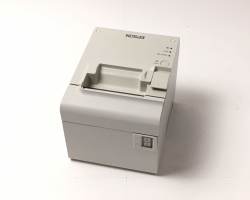 【優良中古】レシートプリンタ　EPSON TM-T90KP(LAN/80mm)ホワイト　メイン画像