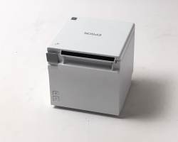 【優良中古】レシートプリンタ　EPSON TM-M30(LAN・USB/80mm)ホワイト　メイン画像