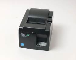 【優良中古】STARレシートプリンタ TSP143II(USB/80mm)ブラック　メイン画像