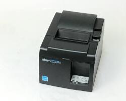 【優良中古】STARレシートプリンタ TSP143III(USB/80mm)ブラック　メイン画像