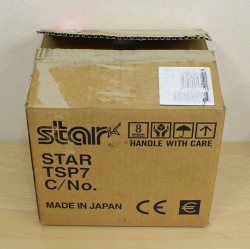 【優良中古】Star レシートプリンター　TSP743 (PRT)ホワイト(電源別売)