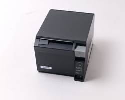 【中古】EPSON　レシートプリンター　TM-T70 (USB/58mm)ダークグレイ　メイン画像