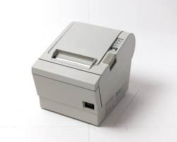 【中古】EPSON レシートプリンタ TM-T882 (RS232C/80mm)ホワイト メイン画像