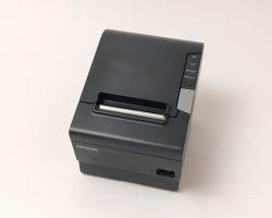 【中古】レシートプリンタ　EPSON TM-T885(USB/80mm)ブラック　メイン画像