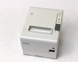 【中古】EPSON レシートプリンター　TM-T886 (LAN・USB・RS232C/58mm)ホワイト　メイン画像