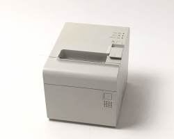 【中古】EPSON レシートプリンタ TM-T90(USB/80mm)ホワイト　メイン画像