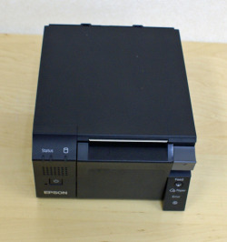 【中古】EPSON スマートプリンタ TM-T70II-DT (80mm)ブラック