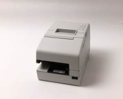 【中古】EPSON レシートプリンタ TM-H6000IV(USB・RS232C/80mm)ホワイト　メイン画像
