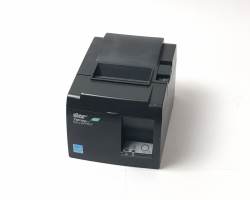 【中古】STARレシートプリンタ TSP143II(USB/58mm)ブラック　メイン画像