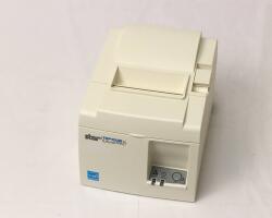 【中古】レシートプリンタ　Star TSP143III (LAN/80mm)ホワイト　メイン画像