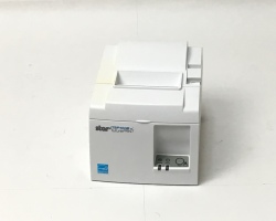 【中古】STARレシートプリンタ TSP143III(USB/80mm)ホワイト　メイン画像